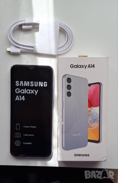 Продавам Samsung Galaxy A14 Silver 64Gb, снимка 1