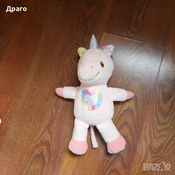 Еднорог музикален запазен, работи с батерии, снимка 1