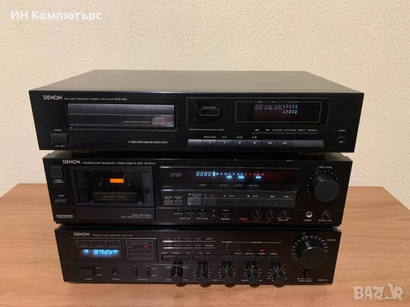 Продавам сет Denon от три компонента, снимка 1