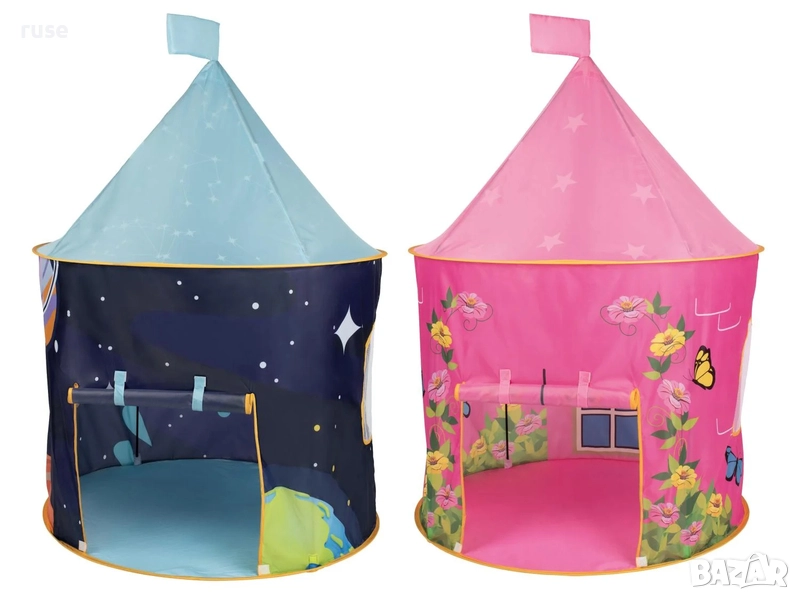 НОВИ! Детска палатка с флуоресциращи елементи, снимка 1