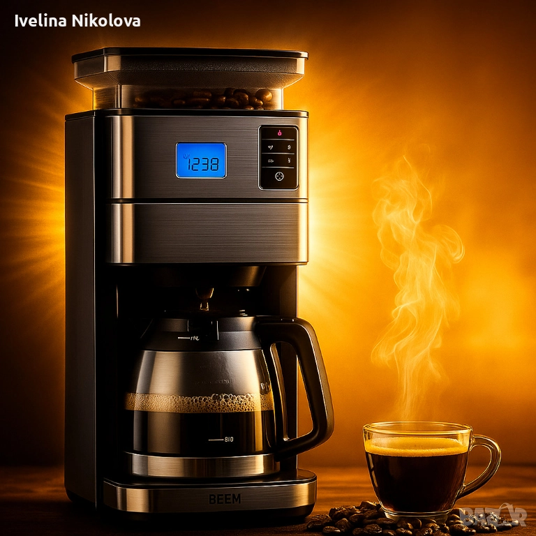 Филтърна кафемашина с мелачка и термокана BEEM BASIC SELECTION FRESH-AROMA-PERFECT II, снимка 1