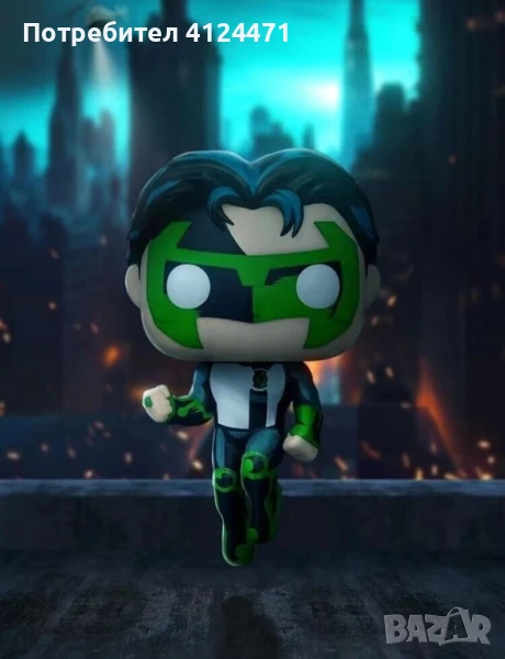 Фигура Funko POP! DC Comics: Justice League - Green Lantern (Special Edition) #462 , снимка 1
