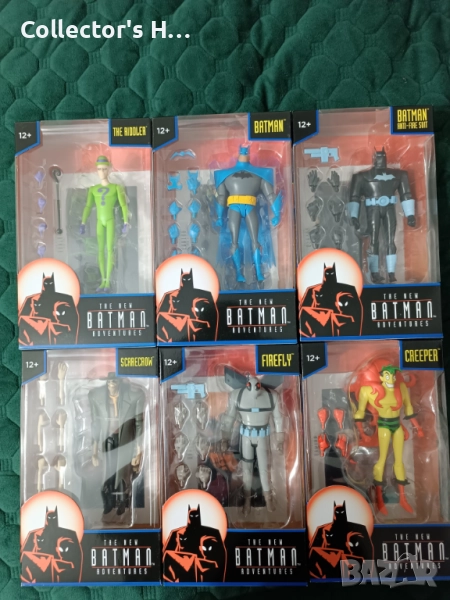 McFarlane Toys DC Direct The New Batman Adventures сет 6 екшън фигурки: Батман, Плашилото Ридлър и, снимка 1