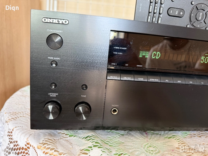 Onkyo TX-NR555 Bluetooth Wi-Fi, снимка 1