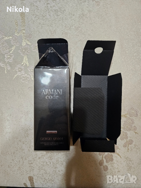 Armani Code Parfume - Оригинална празна кутия от парфюм , снимка 1