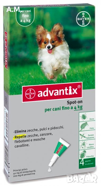 АДВАНТИКС/ADVANTIX ПИПЕТА, снимка 1