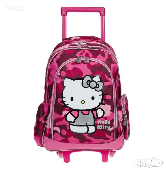 Ученическа раница - Elementary Pink Hello Kitty Glitter Variant Design - Gim  S_00103, снимка 1