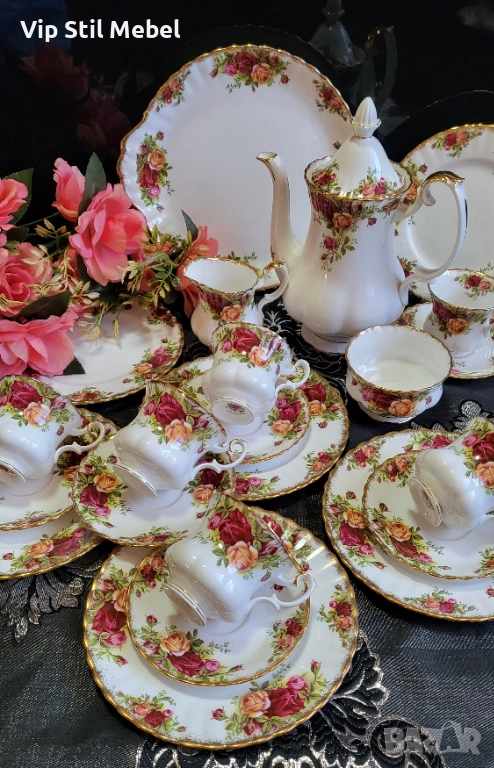 Сервиз Royal Albert, Old County Rose , снимка 1