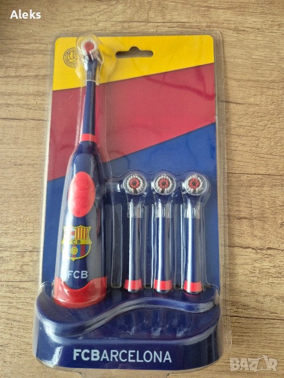 Детска електрическа четка за зъби на Барселона, снимка 1