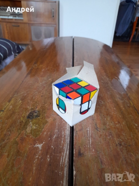 Стар куб,кубче за подреждане #4, снимка 1
