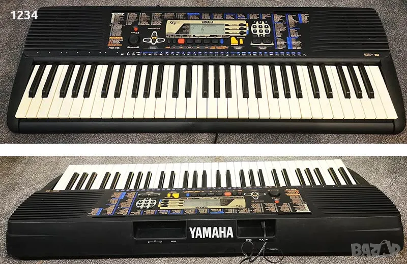 Синтезатор клавир пиано YAMAHA PSR-195 с 5 октави , снимка 1