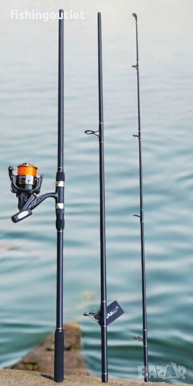 Комплект въдица за шаран 3.60мт , макара VC 8000  с 13 лагера и корда, снимка 1