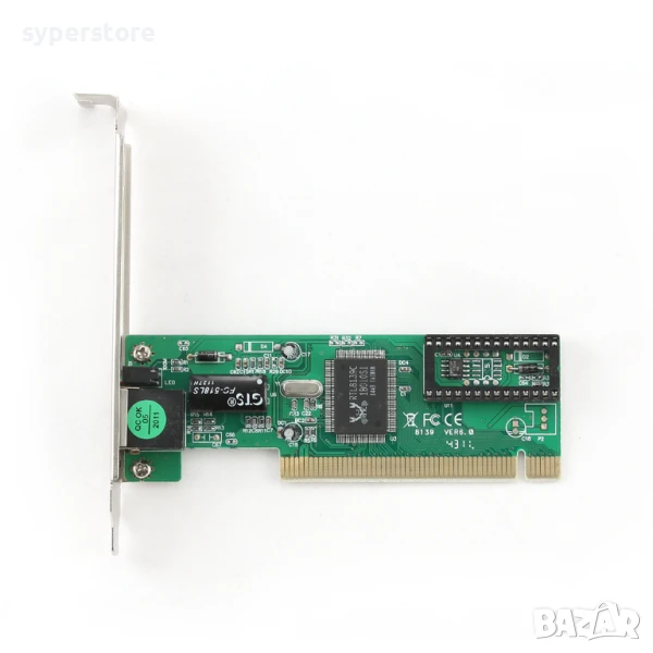 Ланкарта PCI Gembird NIC-R2 SS000561 К1, 100/10 Mbps, за настолен компютър, снимка 1