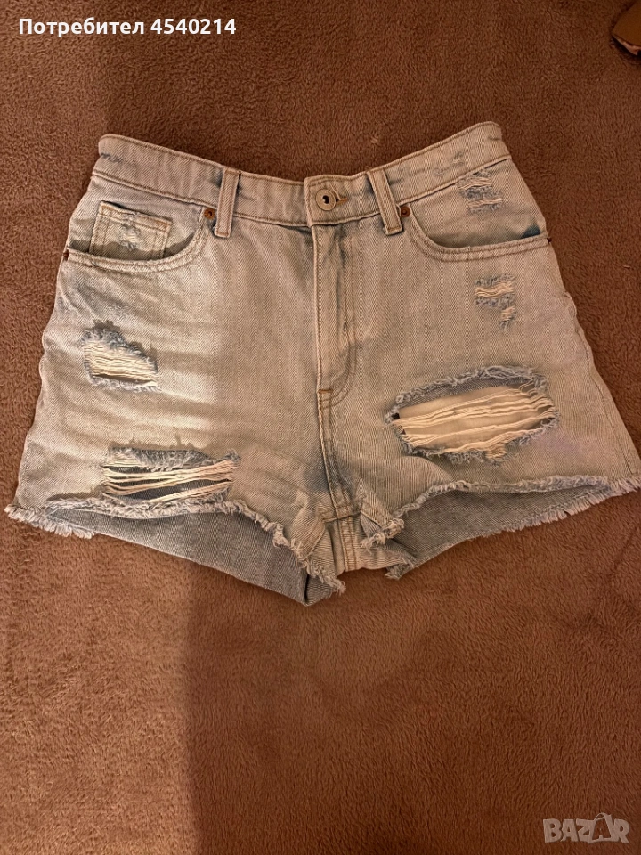 Дънкови къси панталони, снимка 1