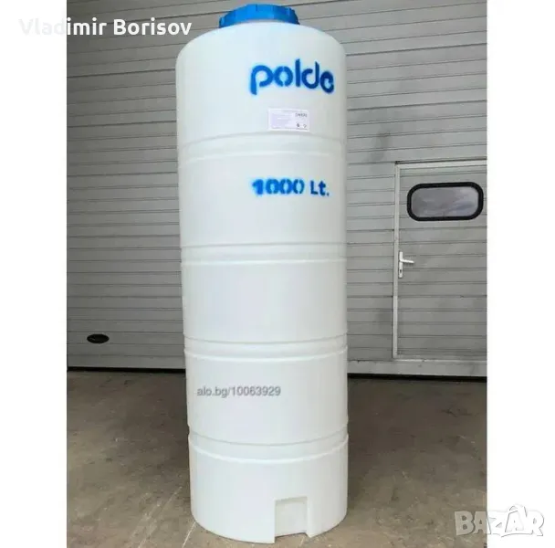 Вертикален резервоар 1000L, снимка 1