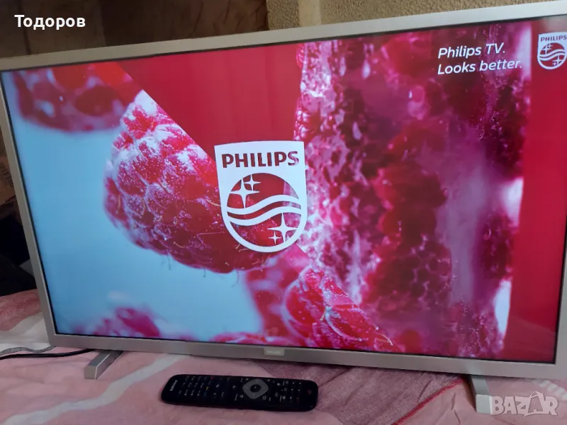 Philips 32PFS5823/12 1920x1080 Smart LED TV, Full HD, DVB-T/T2/T2-HD/C/S/S2, LAN, 2x HDMI, 2x USB, снимка 1