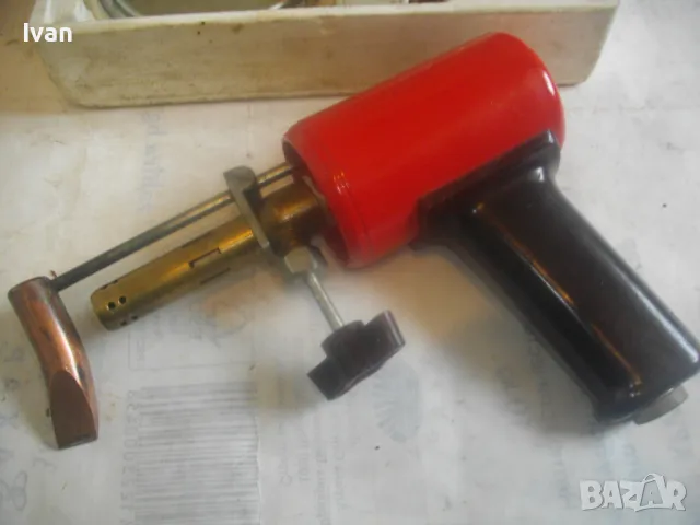 РУСКИ/СССР НОВ ПЪЛЕН КОМПЛЕКТ МАСИВЕН БЕНЗИНОВ ПОЯЛНИК ГОРЕЛКА СТАРО КАЧЕСТВО, снимка 11 - Поялници и запояване - 49765371