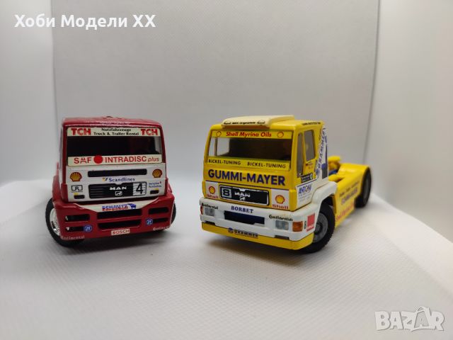 Модели сътезателни камиони MAN 1/50 Conrad, снимка 1 - Колекции - 45445357