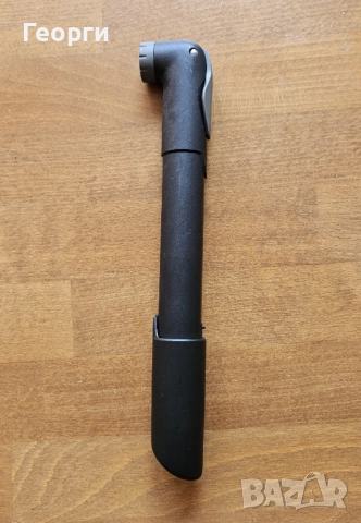 Ръчна помпа, черна, снимка 4 - Аксесоари за велосипеди - 51635247