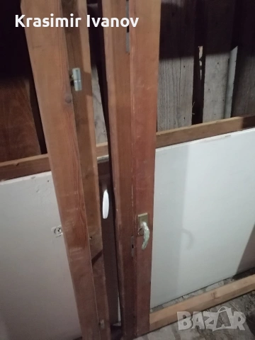 2 бр прозореца дървена дограма, снимка 2 - Дограми - 53941410