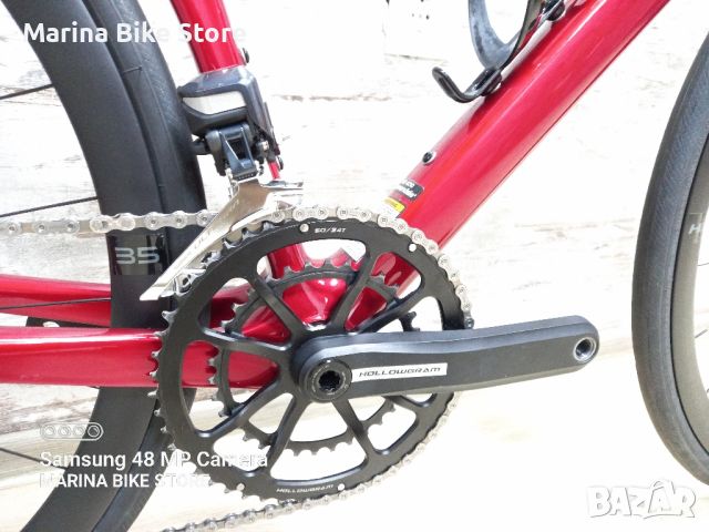 Карбонов шосеен велосипед Cannondale Supersix Hi-Mod Disc Ultegra Di2 Hollowgram , снимка 8 - Велосипеди - 45687410