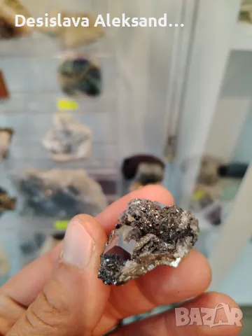 Галенит с пирит от Мадан, много изгодно , снимка 4 - Колекции - 50403096