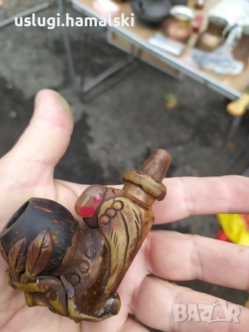 Стара лула/наргиле/цигаре, снимка 4 - Антикварни и старинни предмети - 52703646