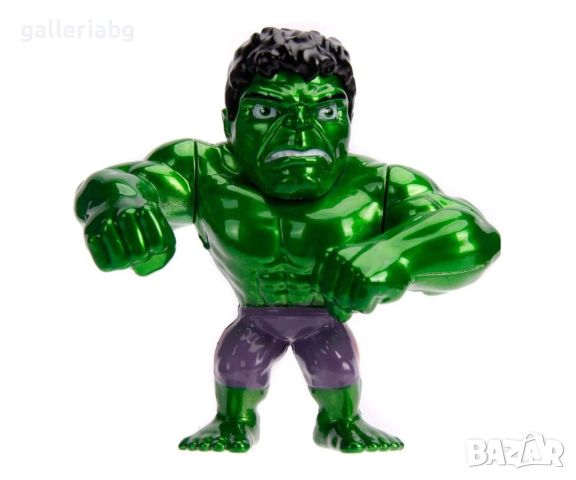 Jada - Фигура Marvel 4 Hulk, 12 см., снимка 2 - Фигурки - 45136695