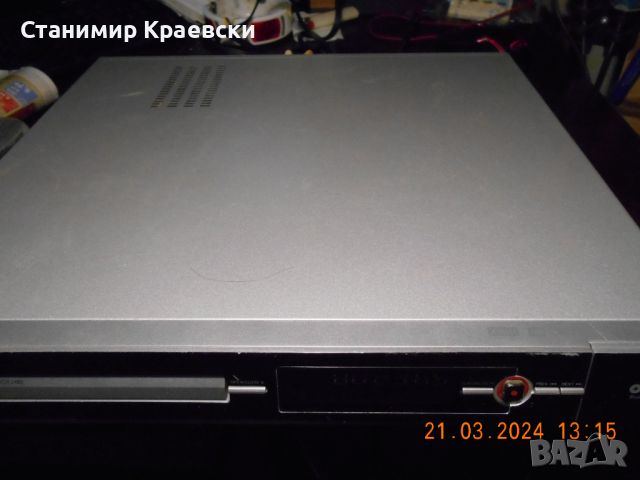 Philips DVD recorder DVDR3480, снимка 4 - Плейъри, домашно кино, прожектори - 45150175