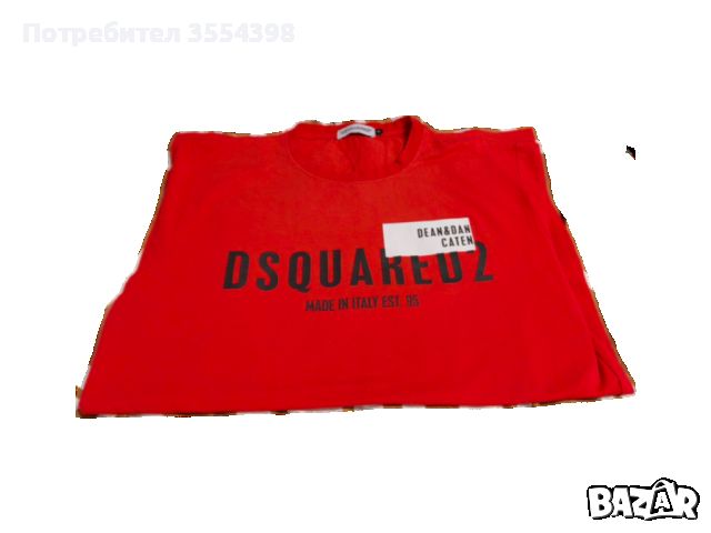 Мъжка тениска DSQARED 2, снимка 2 - Тениски - 45688358