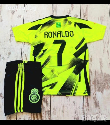 CR7 ❤️⚽️ детско юношески футболни екипи ❤️⚽️ Ал Насър , снимка 4 - Футбол - 42210268