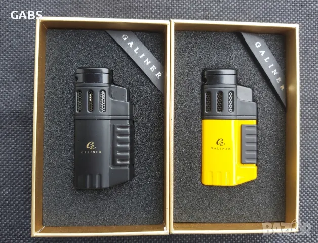 Луксозна запалка за пури GALINER два цвята