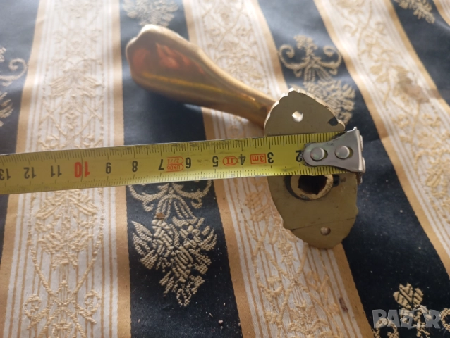 барокова дръжка за прозорец с шилд, снимка 3 - Други ценни предмети - 52179114