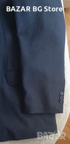 Мъжки официален костюм панталон + сако размер 50 (L). Нов., снимка 7 - Костюми - 45078371
