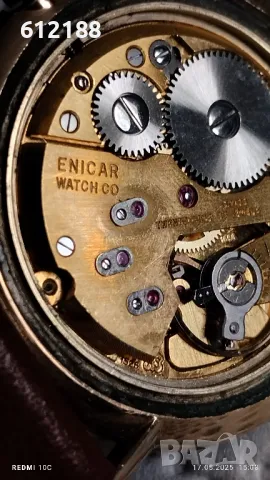 Enicar -Ultrasonic  Swiss -25 Jewels, снимка 6 - Мъжки - 50324498