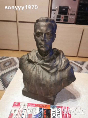 БЮСТ МИКОЛА КУЗНЕЦОВ  1403261956LCHERY1, снимка 3 - Антикварни и старинни предмети - 53840216
