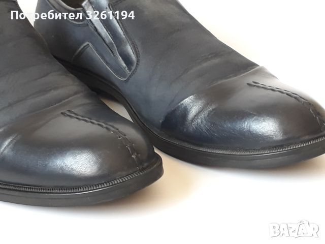 мъжки обувки тъмно сини - номер 42, стелка 28 см, снимка 3 - Спортно елегантни обувки - 45614186