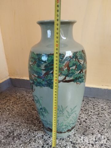 Стара порцеланова ваза, снимка 3 - Вази - 45494901