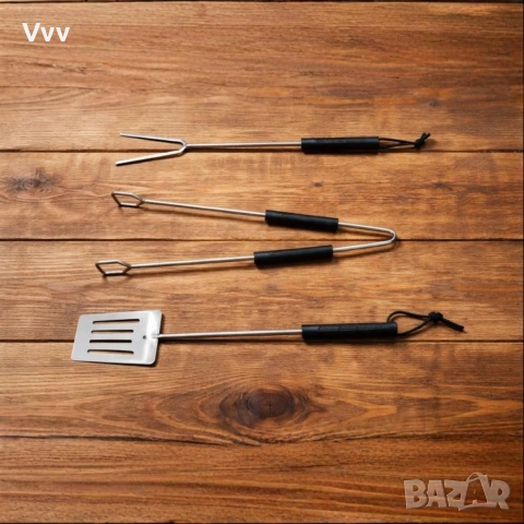 Градинско барбекю на колела, емайлирана стомана, 4 степени + Подарък 3 прибора, снимка 11 - Скари - 53358850