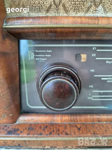 лампово радио Nord Mende Bremen, снимка 6 - Радиокасетофони, транзистори - 50234696