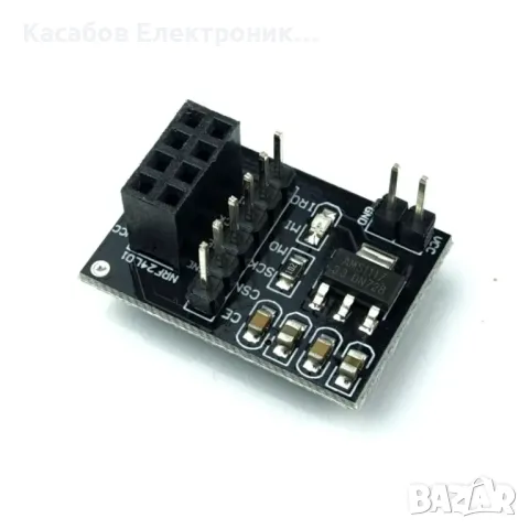 Адаптер за модул NRF24L01 с 3.3V регулатор, снимка 1 - Друга електроника - 46858255