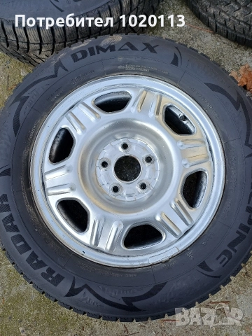 215 65 16 Хонда джанти с гуми, снимка 2 - Гуми и джанти - 52841489