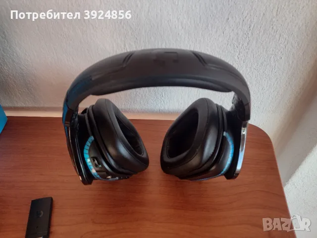 Logitech G935 геймърски слушалки черни, снимка 3 - Слушалки за компютър - 47601886