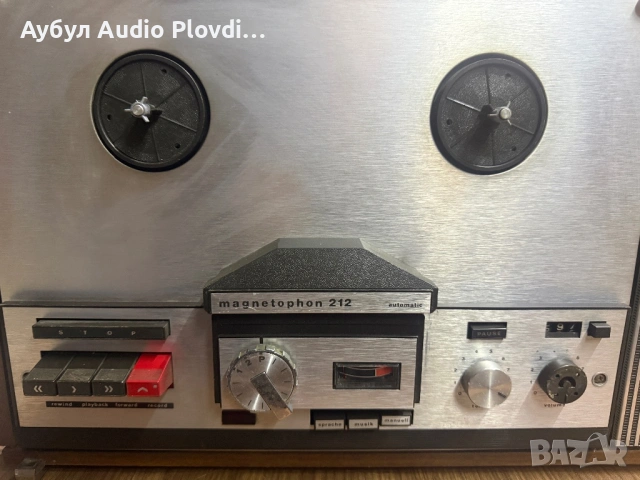 Магнетофон 212 автоматичен М-212 Telefunken Deutschland (TFK), , снимка 4 - Други - 53794925