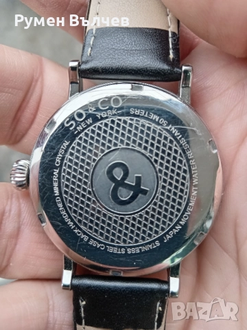 дамски часовник с камъчета: So&Co New York, снимка 4 - Дамски - 51971876