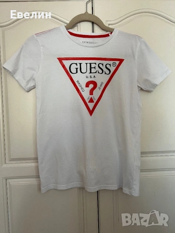 Оригинална тениска guess, снимка 2 - Тениски - 53981732