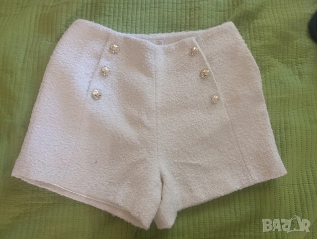 зимни бели къси панталони