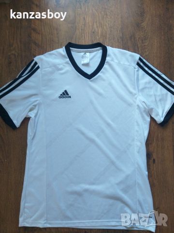 Adidas - страхотна мъжка тениска КАТО НОВА Л, снимка 2 - Тениски - 45496442