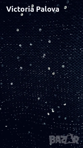 Модна къща MaxMara Weekend черна жилетка с пайети, снимка 13 - Жилетки - 53375837