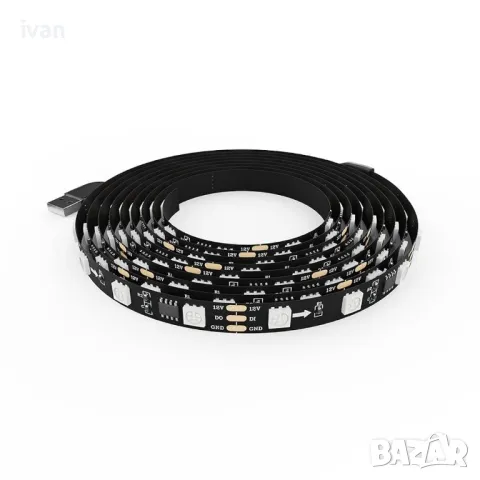 намаление Fancy Sync Box Амбиентно синхронизирано TV осветление HDMI 2.0 (56" To 65"), снимка 6 - Телевизори - 50077063